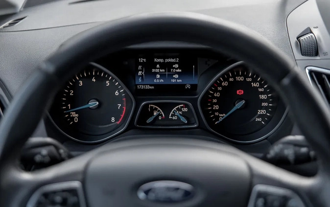 Ford Grand C-MAX cena 44900 przebieg: 173133, rok produkcji 2018 z Wołczyn małe 704